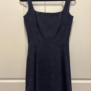 Navy Blue Sleeveless Dress